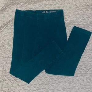 Wonder Nation Solid Teal Leggings